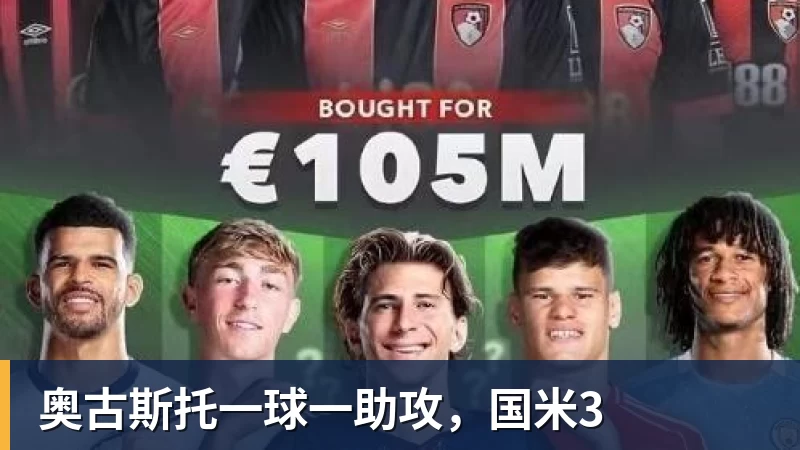 奥古斯托一球一助攻，国米3